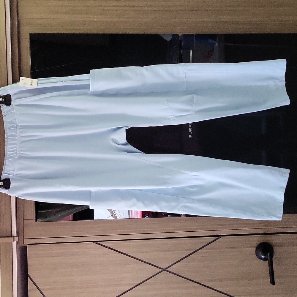 "Hot Shot Pants", By "Free People Movement" In "Oxford Blue" 🩵 - Picture 5 of 16